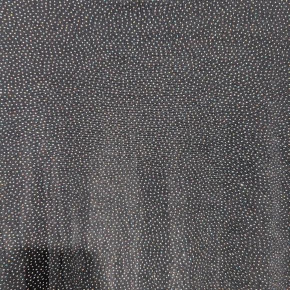 Vintage Briggs New York Black with Metallic Dots Top in Size 1X - Picture 4 of 8